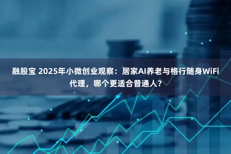 融股宝 2025年小微创业观察：居家AI养老与格行随身WiFi代理，哪个更适合普通人？